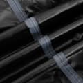 Miniatyrbilde 6 av 9: vidaXL 3-seters benktrekk svart 165x70x65/94 cm 420D oxford