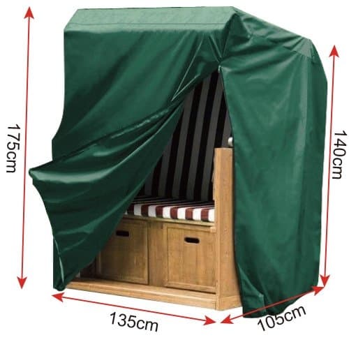 Rootz Havemøbler Beskyttelsescover - Udendørs Shield - Furniture Guard - Patio Defender - Havepanser - Terrassekappe - Vejrbarriere - Grøn - 140/175x1