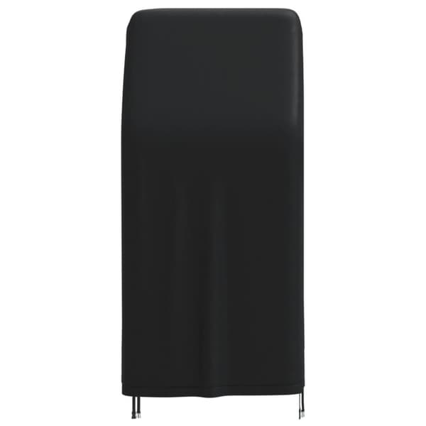 vidaXL grillovertræk 162x61x122 cm 420D oxfordstof sort