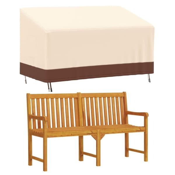 vidaXL 3-istuttava Penkinsuoja 2 kpl 159x84x56/81 cm 600D Oxford
