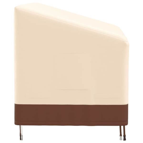 vidaXL 3-istuttava Penkinsuoja 2 kpl 159x84x56/81 cm 600D Oxford