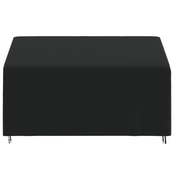 vidaXL 3-istuttava Penkinsuoja musta 165x70x65/94 cm 420D Oxford