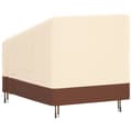 Pikkukuva 5 / 10: vidaXL Puutarhalepotuolin suoja beige 79x97x48/74 cm 600D Oxford