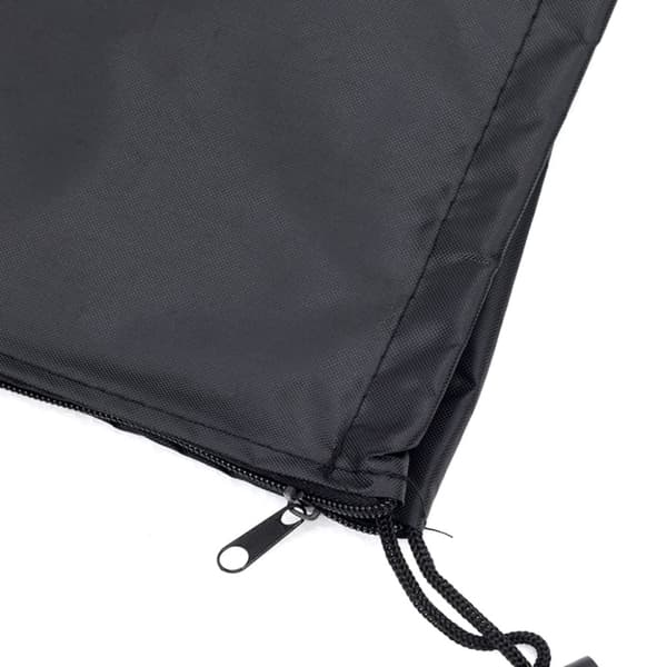 vidaXL overtræk til terrassevarmer 58x58x228 cm 420D Oxfordstof sort