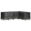 Pikkukuva 7 / 10: Ulkokalustesuojat 2 kpl L-muoto 18 purjerengasta 285x220x80 cm