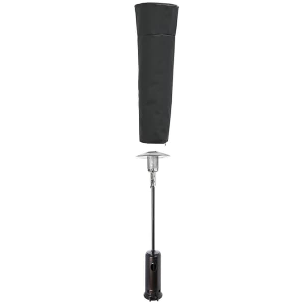 overtræk til terrassevarmer 2 stk. 86x47x241 cm 420D oxfordstof