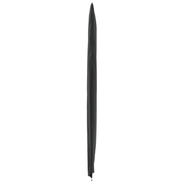 Puutarha-aurinkovarjon suoja musta 240x57/57 cm 420D Oxford