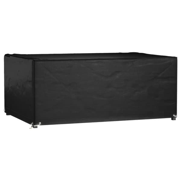 Överdrag för trädgårdsmöbler 8 ölj. 180x122x75 cm rektangulärt