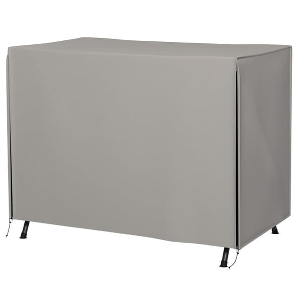 Rootz Havemøbelbetræk - Udemøbler - Vejrbestandig - Havegynge - Tex-Lock System - Rivefast - Oxford Polyester - Grå - 205x124x164 cm