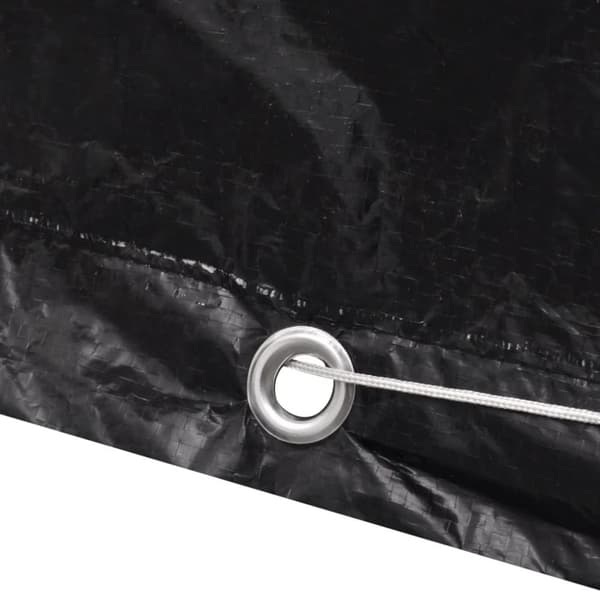vidaXL Överdrag för trädgårdsmöbler med 8 öljetter 113 x 113 x 73 cm -  Överdrag till Utemöbler