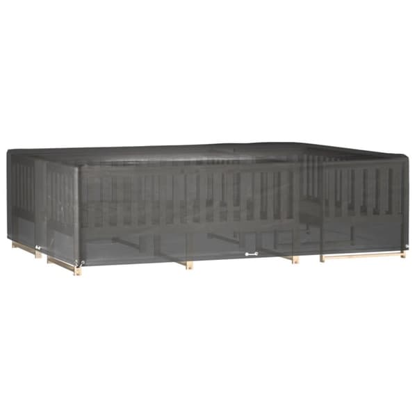 vidaXL Överdrag för utemöbler 2 st 16 ölj. 300x200x75cm rektangulärt -  Överdrag till Utemöbler