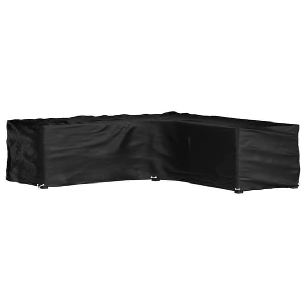 vidaXL Överdrag för utemöbler 16 ölj. 285x285x70cm L-format -  Överdrag till Utemöbler