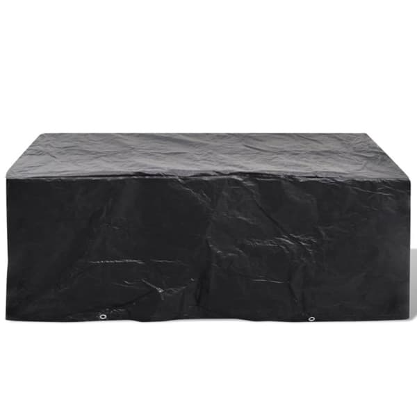 vidaXL Överdrag för trädgårdsmöbler med 8 öljetter 200 x 160 x 70 cm -  Överdrag till Utemöbler