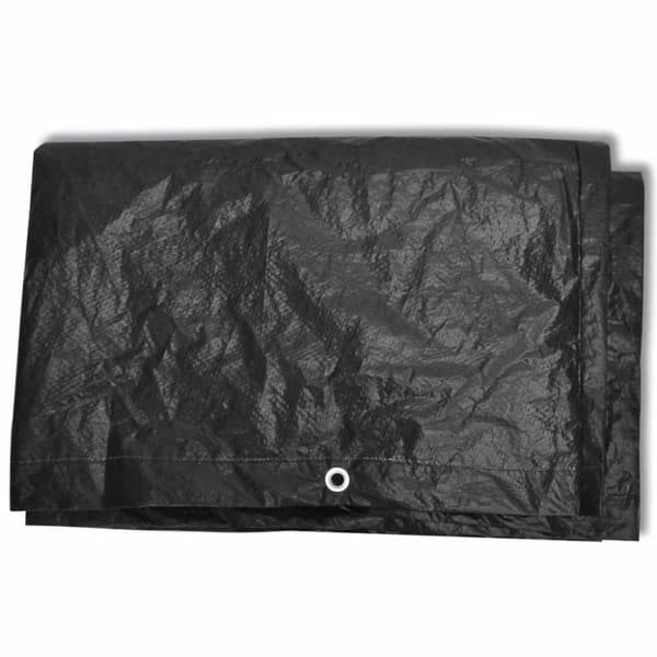 vidaXL Puutarhakalusteiden suojat 2 kpl 8 purjerengasta 140x70x90 cm -  Ulkokalusteiden suojapeitteet