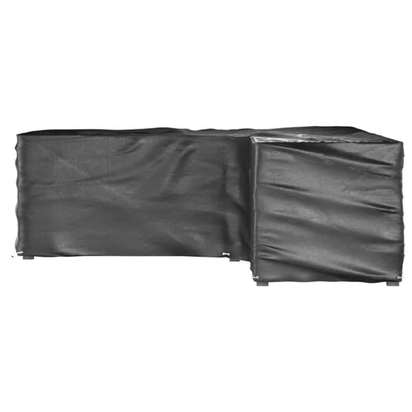 vidaXL L-formede havemøbelovertræk 2 stk. 285x285x90 cm 16 øjer -  Overtræk til havemøbler