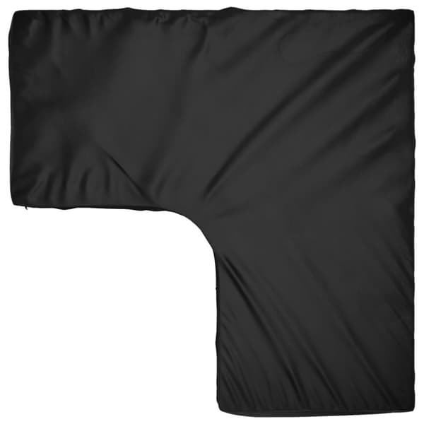vidaXL L-formet havemøbelovertræk 185x185x70 cm 12 øjer -  Overtræk til havemøbler