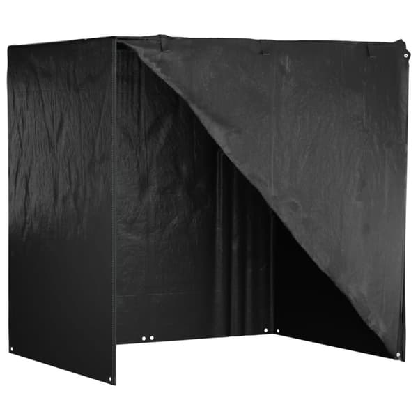 vidaXL Keinun penkinsuojat 2 kpl 12 rengasta 220x177x220 cm polyeteeni -  Ulkokalusteiden suojapeitteet
