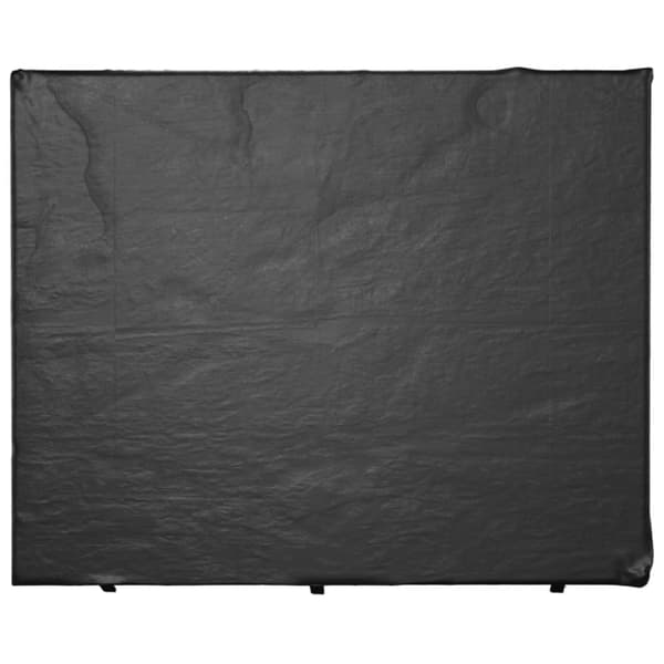 vidaXL Keinun penkinsuojat 2 kpl 12 rengasta 220x177x220 cm polyeteeni - Ulkokalusteiden suojapeitteet