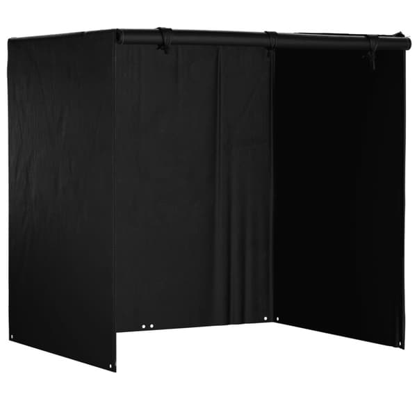 vidaXL Keinun penkinsuoja 12 purjerengasta 220x177x220 cm polyeteeni -  Ulkokalusteiden suojapeitteet