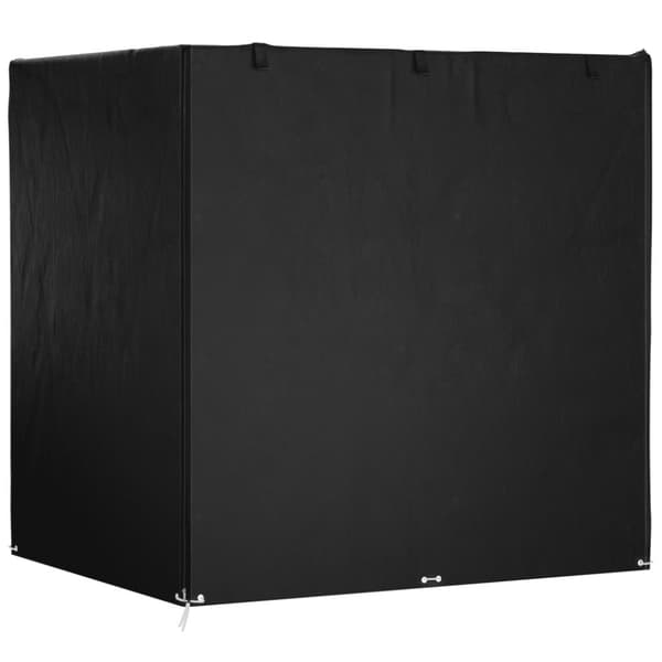 vidaXL Keinun penkinsuoja 12 purjerengasta 220x177x220 cm polyeteeni -  Ulkokalusteiden suojapeitteet