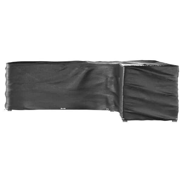 vidaXL Ulkokalustesuojat 2 kpl L-muoto 20 purjerengasta 300x300x90 cm -  Ulkokalusteiden suojapeitteet