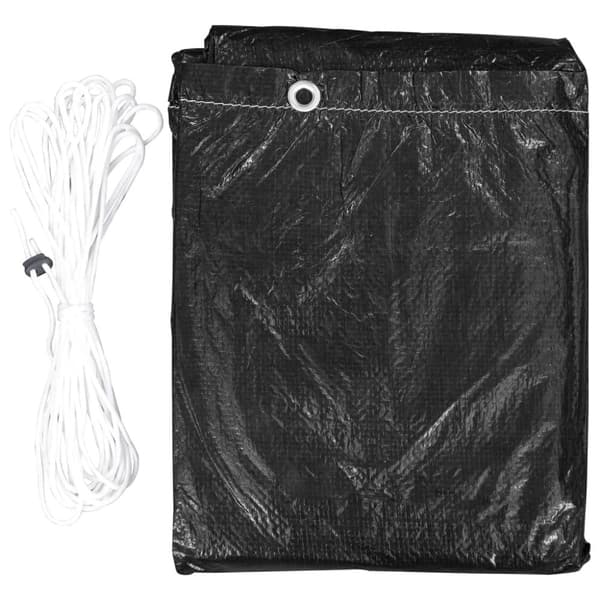 vidaXL Överdrag för gasolgrill 2 st 6 öljetter 180x80x125 cm -  Överdrag till Utemöbler