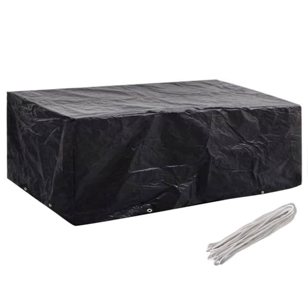 vidaXL Puutarhakalusteiden suojat 2 kpl 8 purjerengasta 200x160x70 cm -  Ulkokalusteiden suojapeitteet