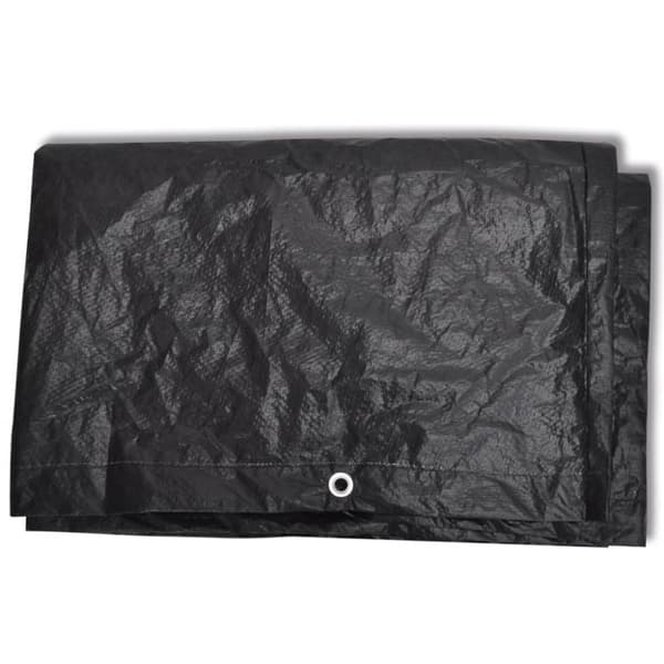 vidaXL havemøbelovertræk 2 stk. 8 snørehuller 135x135x90 cm -  Overtræk til havemøbler
