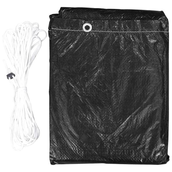 vidaXL Hammockskydd 2 st 6 öljetter 135x105x175 cm -  Överdrag till Utemöbler
