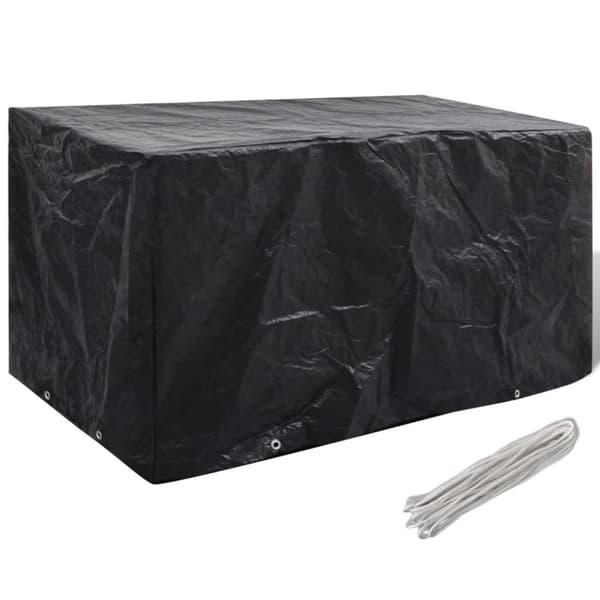 Överdrag till trädgårdsmöbler 8 öljetter 180x70x90 cm -  Överdrag till Utemöbler