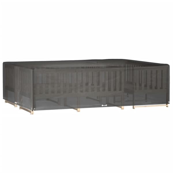 vidaXL Överdrag för trädgårdsmöbler 16 ölj. 300x200x75 cm rektangulärt -  Överdrag till Utemöbler
