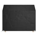 Pikkukuva 3 / 10: vidaXL Puutarhapenkkisuojat 2 kpl 8 purjerengasta 160x70x70/88 cm PE -  Ulkokalusteiden suojapeitteet