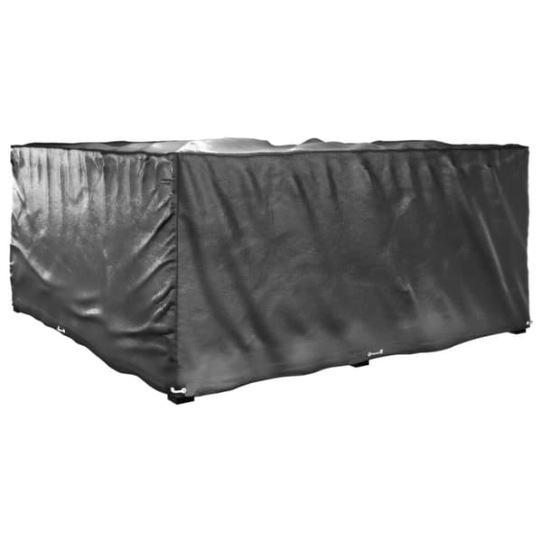 vidaXL L-formede havemøbelovertræk 2 stk. 215x215x90 cm 16 øjer -  Overtræk til havemøbler