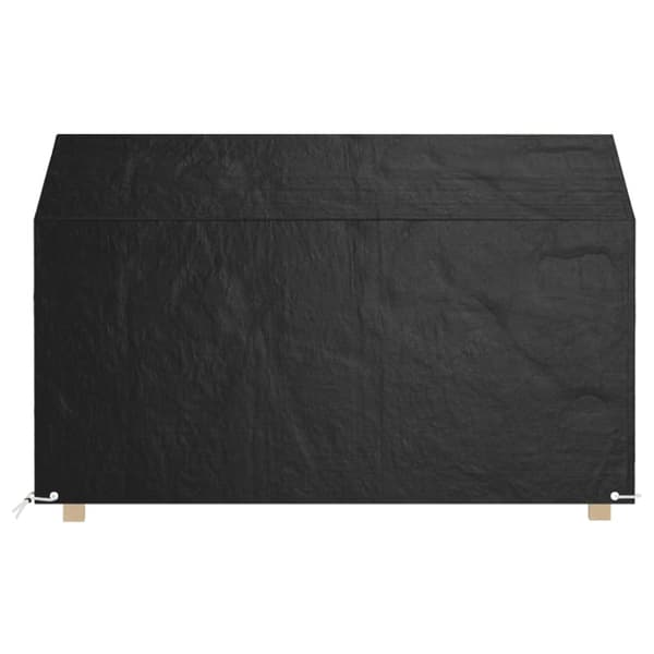 vidaXL Överdrag för trädgårdsbänk 8 öljetter 190x70x70/88 cm polyeten -  Överdrag till Utemöbler