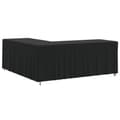 Miniatyrbillede 5 af 11: vidaXL L-formet sofaovertræk 2 stk. 254x254x80 cm 420D oxfordstof -  Overtræk til havemøbler
