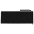 Miniatyrbillede 7 af 11: vidaXL L-formet sofaovertræk 2 stk. 254x254x80 cm 420D oxfordstof -  Overtræk til havemøbler