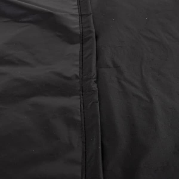 vidaXL L-format sofföverdrag svart 254x254x80 cm 420D oxford -  Överdrag till Utemöbler