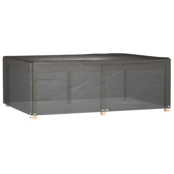 vidaXL Puutarhakalustesuojat 12 purjerengasta 230x165x80 cm suorakaide -  Ulkokalusteiden suojapeitteet