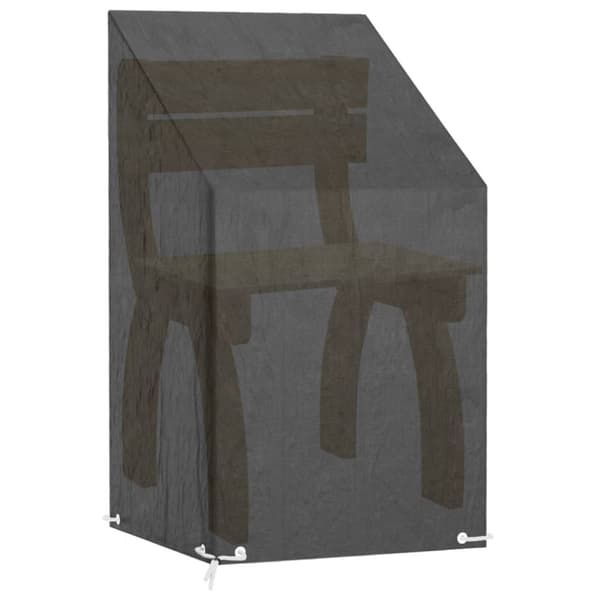 vidaXL Puutarhatuolisuojat 8 purjerengasta 65x65x80/120 cm polyeteeni -  Ulkokalusteiden suojapeitteet
