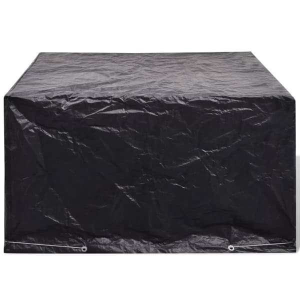 The Living Store Överdrag för trädgårdsmöbler 2 st 8 öljetter 172x113cm -  Överdrag till Utemöbler
