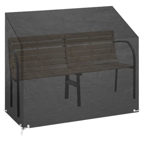 The Living Store Överdrag för trädgårdsmöbler 8 ölj. 160x70x70/88 cm polyeten -  Överdrag till Utemöbler