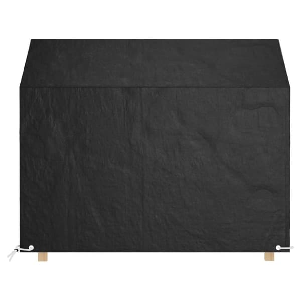 The Living Store Överdrag för trädgårdsmöbler 8 ölj. 160x70x70/88 cm polyeten -  Överdrag till Utemöbler