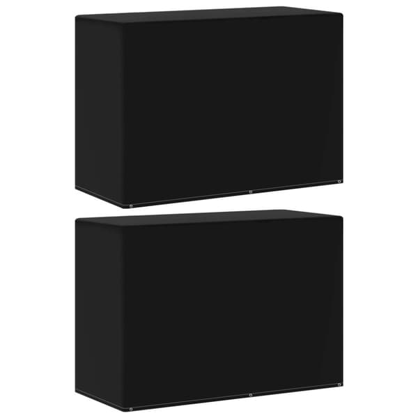 The Living Store Överdrag för gasolgrill 2 st 6 öljetter 180x80x125 cm -  Överdrag till Utemöbler