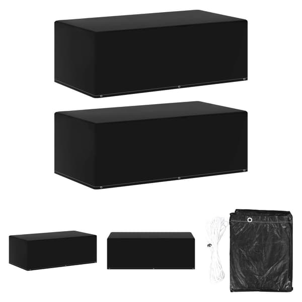 The Living Store overtræk til gasgrill 2 stk. 6 snørehuller 170x90x60 cm -  Overtræk til havemøbler