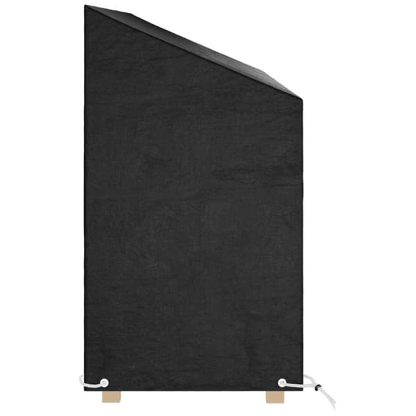 The Living Store Överdrag för trädgårdsbänk 8 öljetter 190x70x70/88 cm polyeten -  Överdrag till Utemöbler