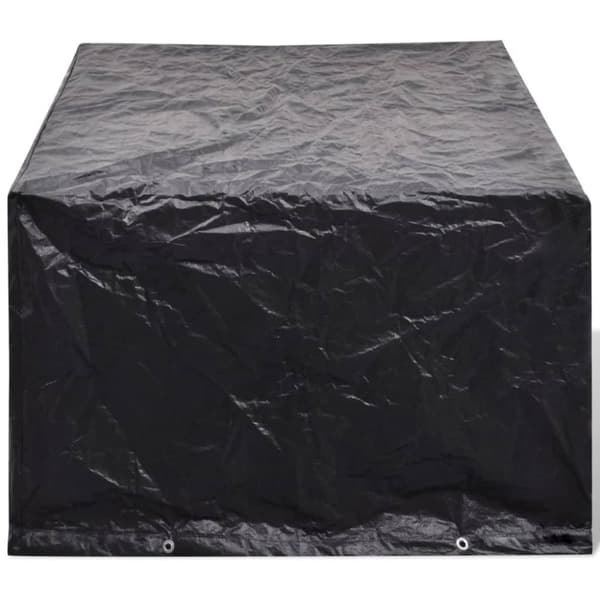 Overtræk til havemøbler - Living havemøbelovertræk 2 stk. 4-pers. sæt 8 snørehuller 180x140 cm