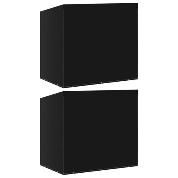 Overtræk til havemøbler - Living overtræk til hængesofa 2 stk. 255x145x170 cm 2 lynlåse