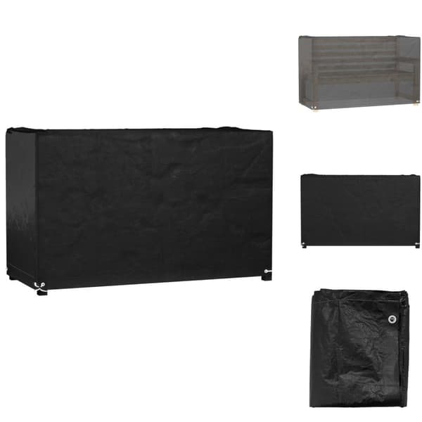 Överdrag till Utemöbler - Living Överdrag för utemöbler 8 öljetter 125x55x75 cm rektangulärt