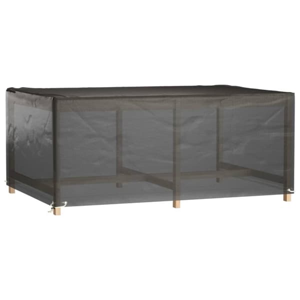Överdrag till Utemöbler - Living Överdrag för utemöbler 2 st 8 ölj. 180x122x75 cm rektangulärt