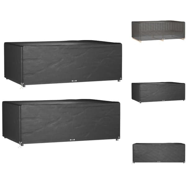 Överdrag till Utemöbler - Living Överdrag för utemöbler 2 st 12 ölj. 213x132x75 cm rektangulärt